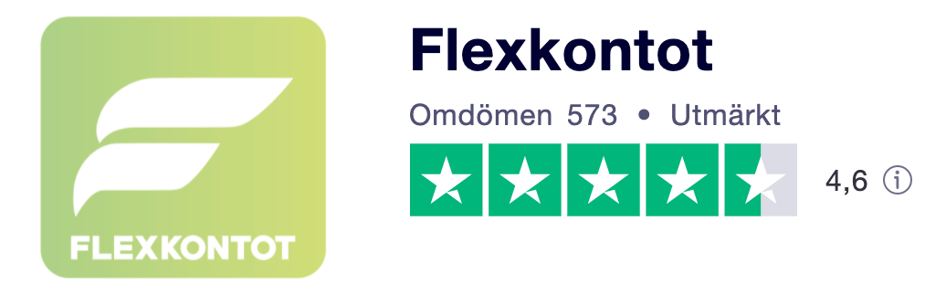flexkontot betyg hos trustpilot.se