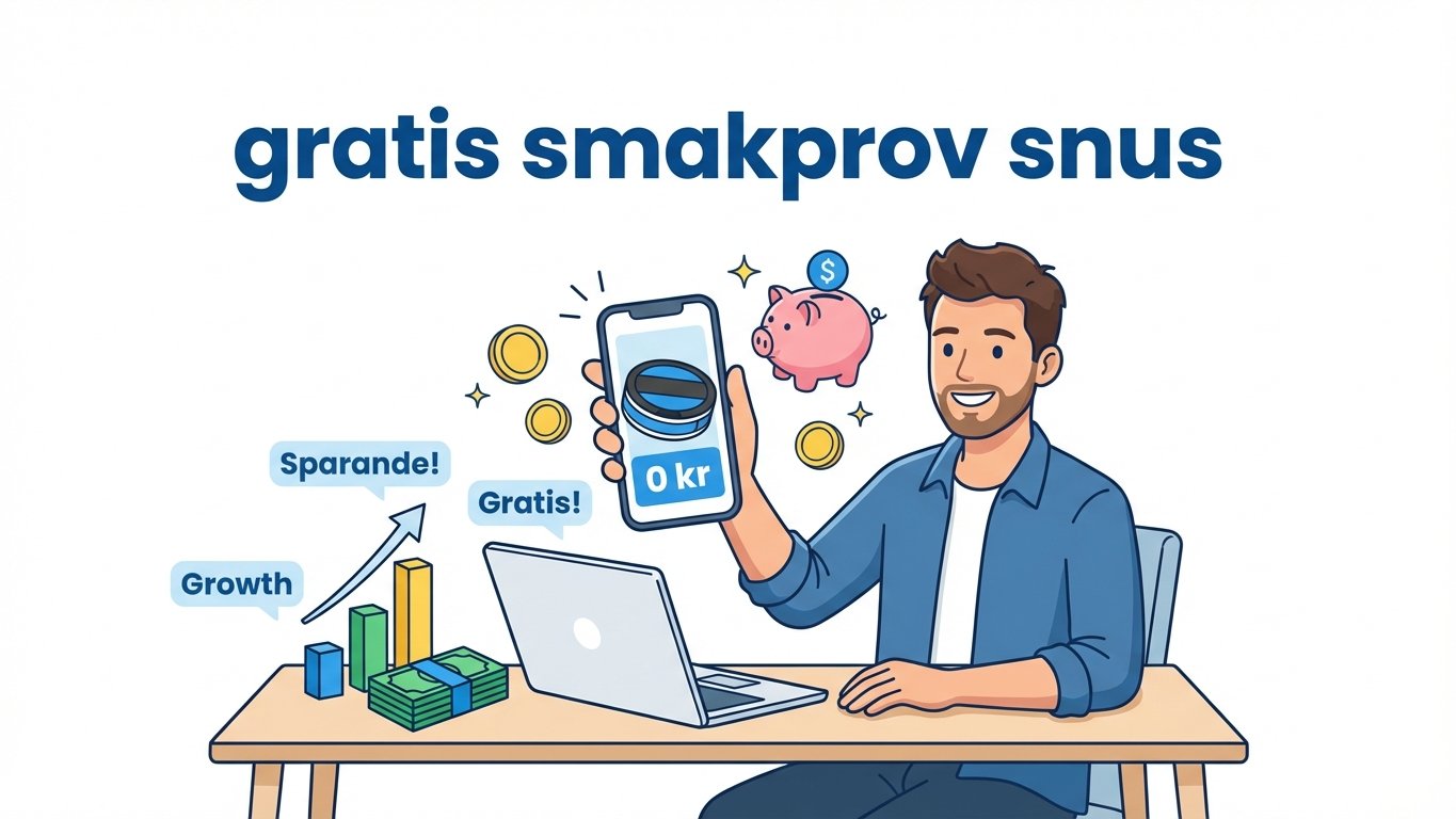 gratis smakprov snus