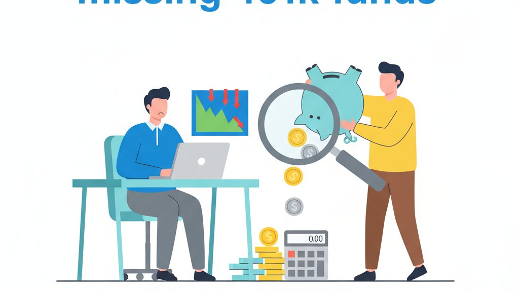 missing 401k funds