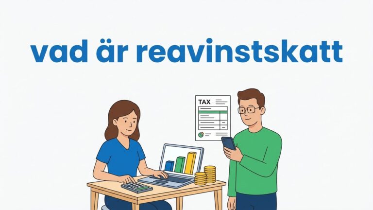 vad är reavinstskatt