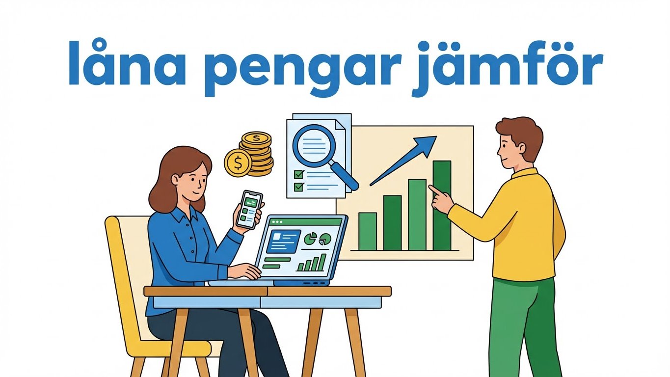 låna pengar jämför