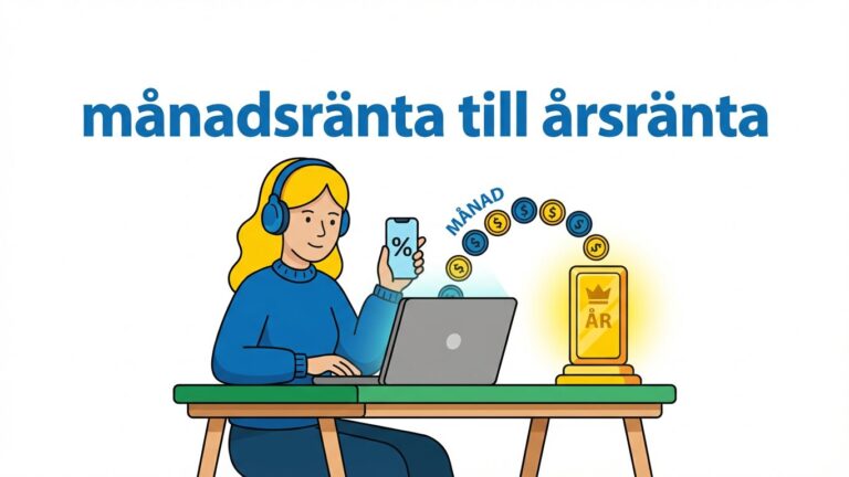 månadsränta till årsränta