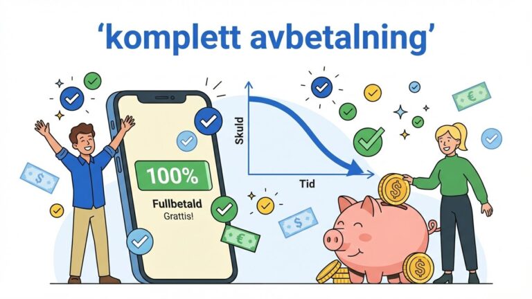 komplett avbetalning