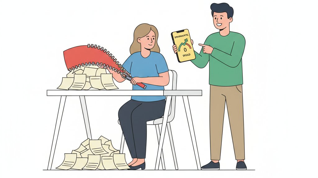 velkakierteen katkaiseminen ja lainojen tehokas takaisinmaksu suunnitelman avulla