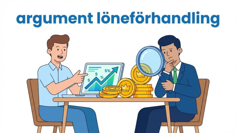 argument löneförhandling