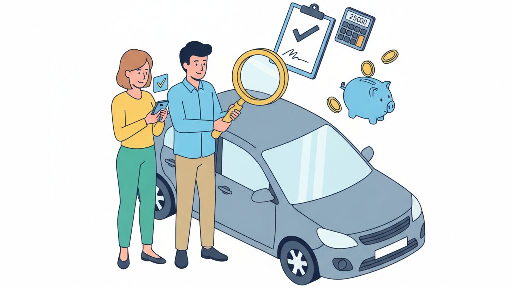 pre-owned vehicle purchasing checklist and financing strategy