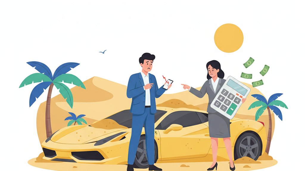 изоставени коли дубай