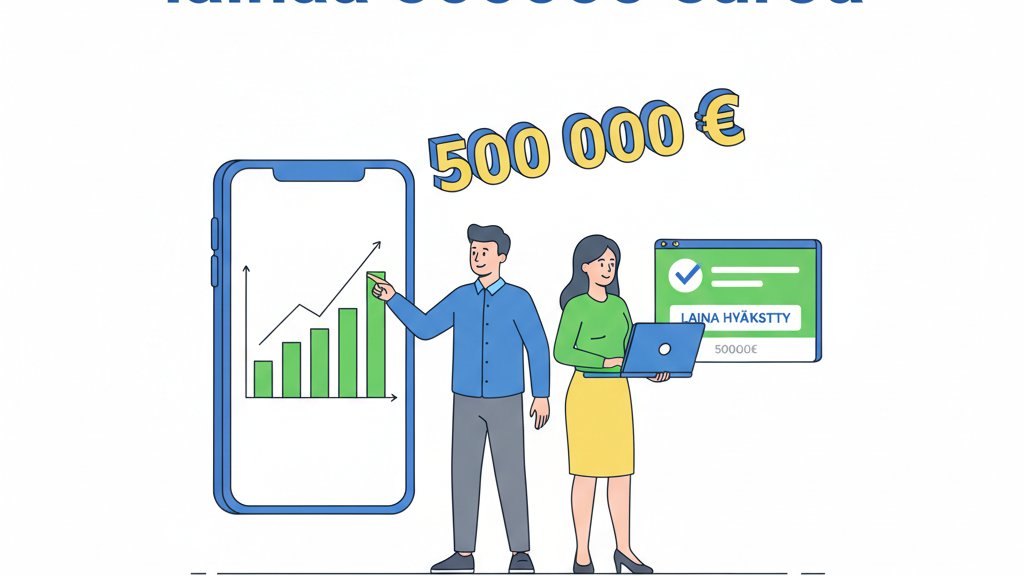 lainaa 500000 euroa