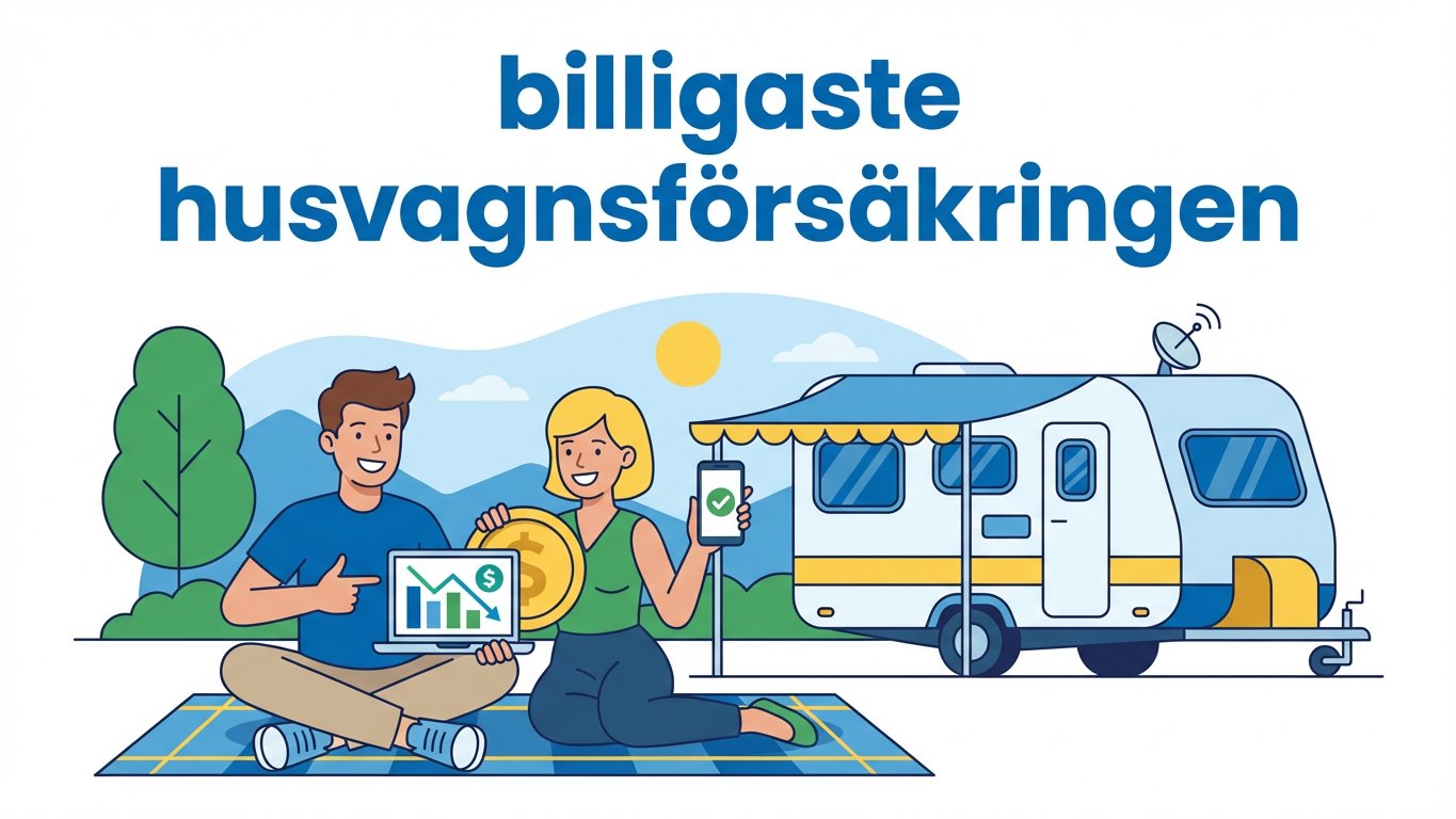 billigaste husvagnsförsäkringen