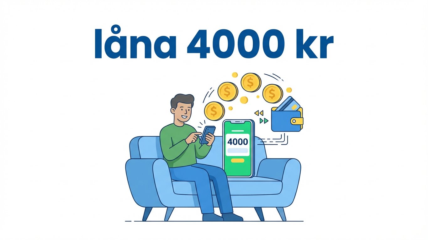 låna 4000 kr
