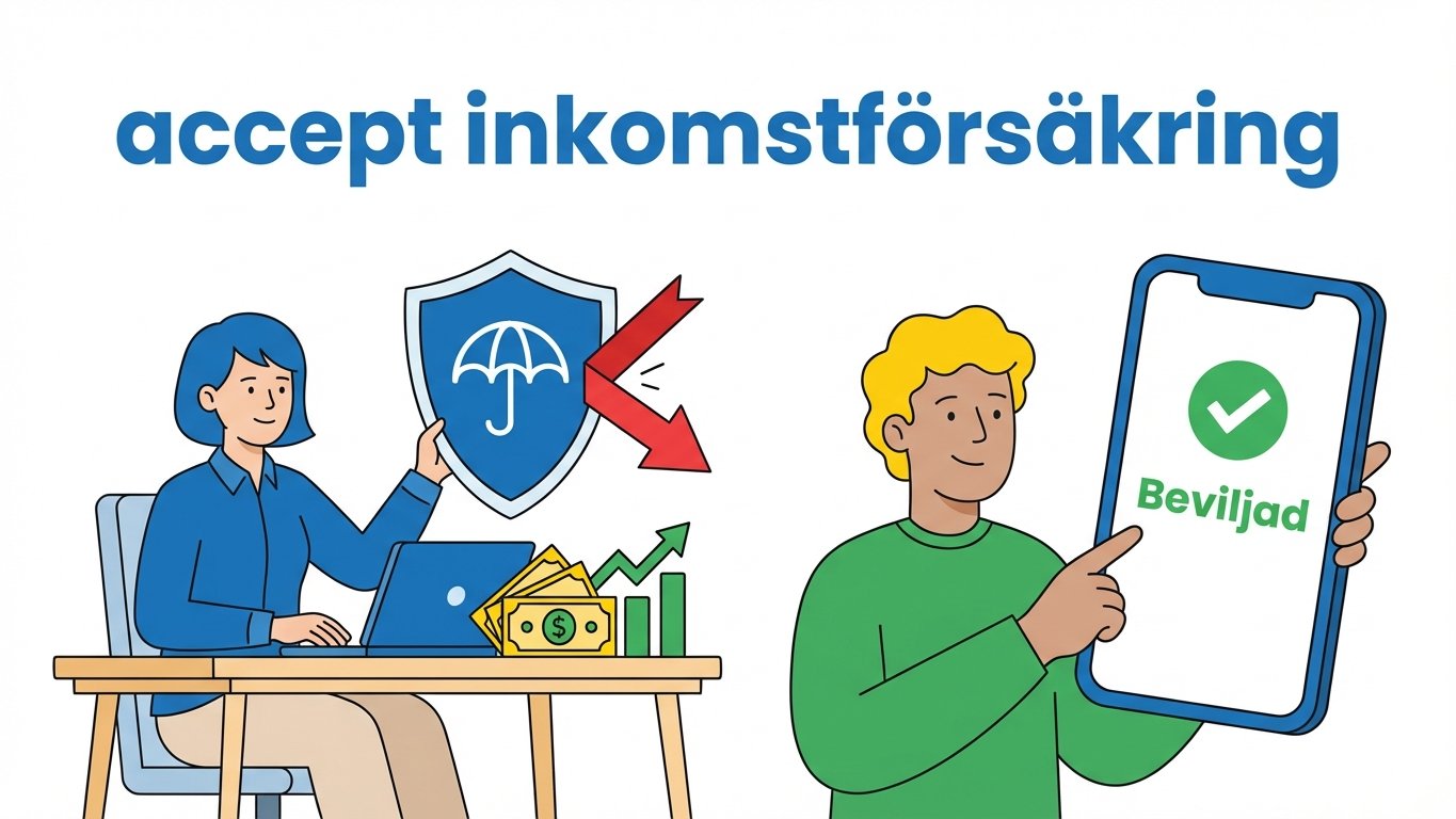 accept inkomstförsäkring