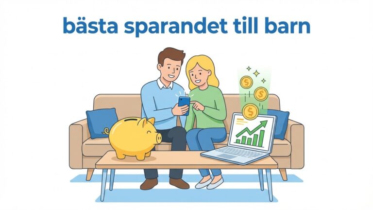 bästa sparandet till barn