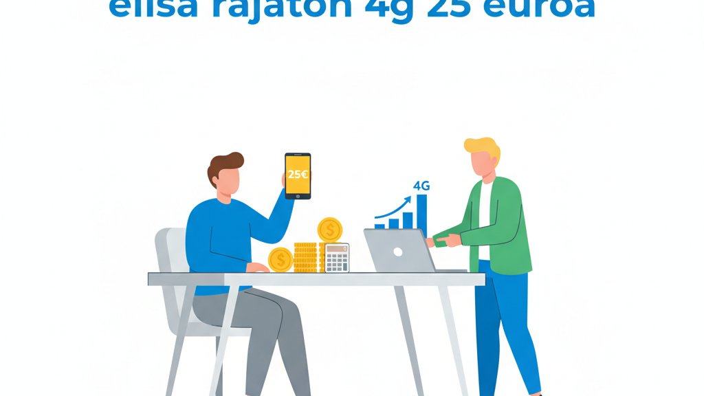 elisa rajaton 4g 25 euroa