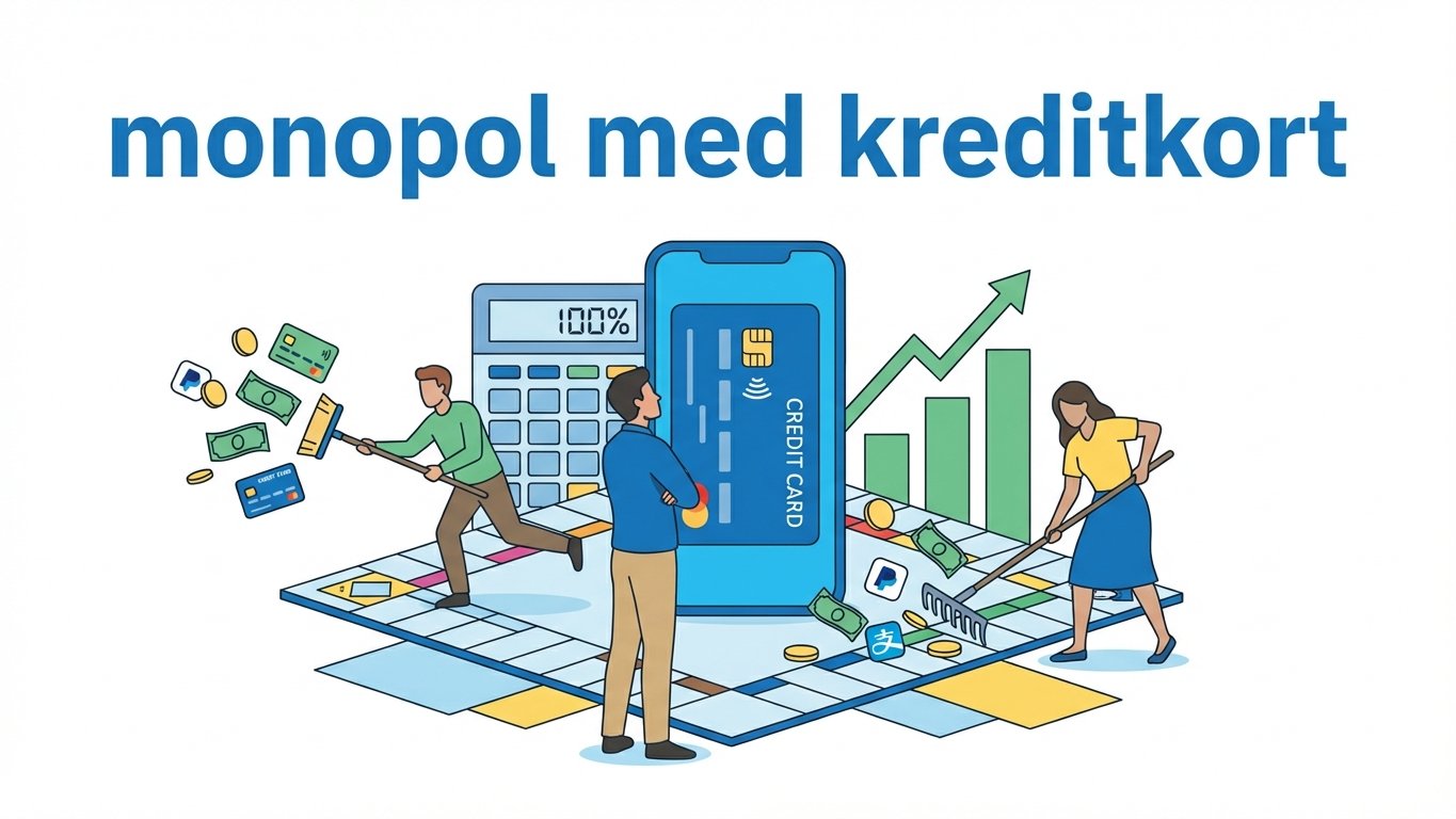 monopol med kreditkort