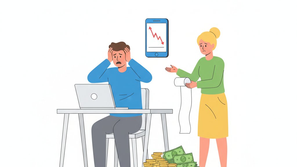 стрес от пари