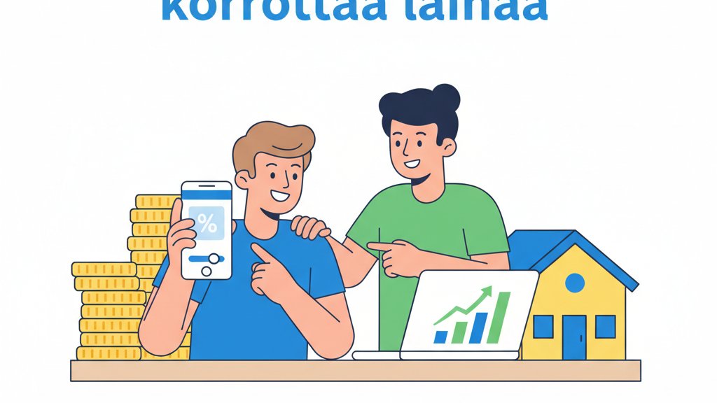 korottaa lainaa
