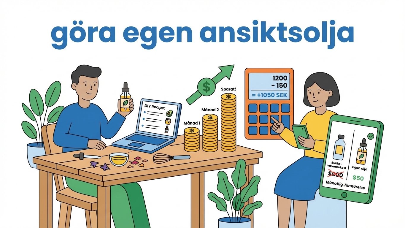 göra egen ansiktsolja