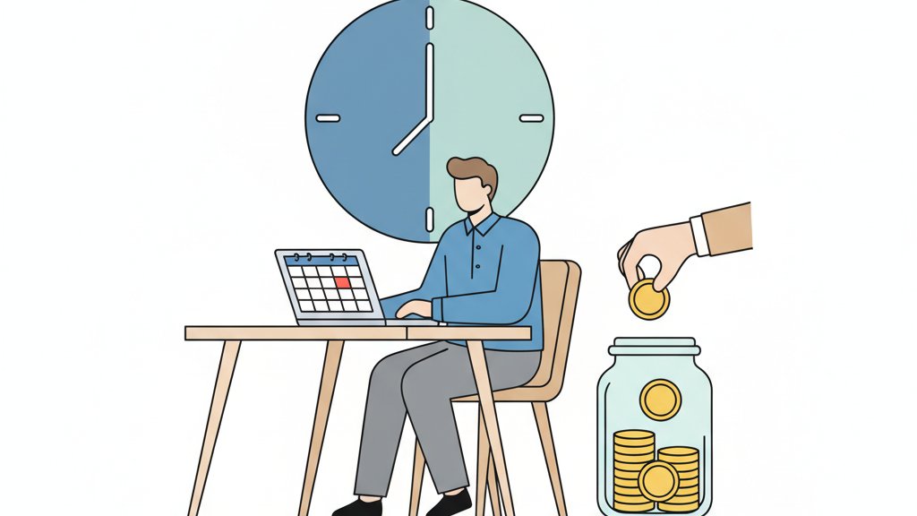 изчисляване на обезщетение при напускане на работа по средата на деня поради болест