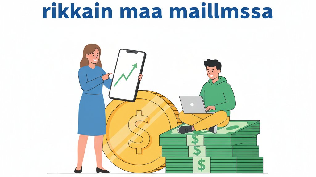 rikkain maa maailmassa